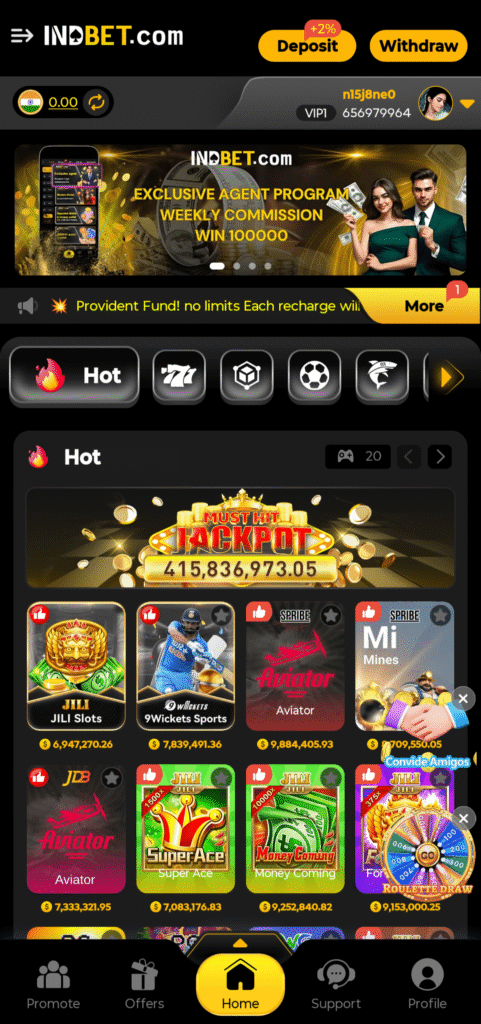 indbet game